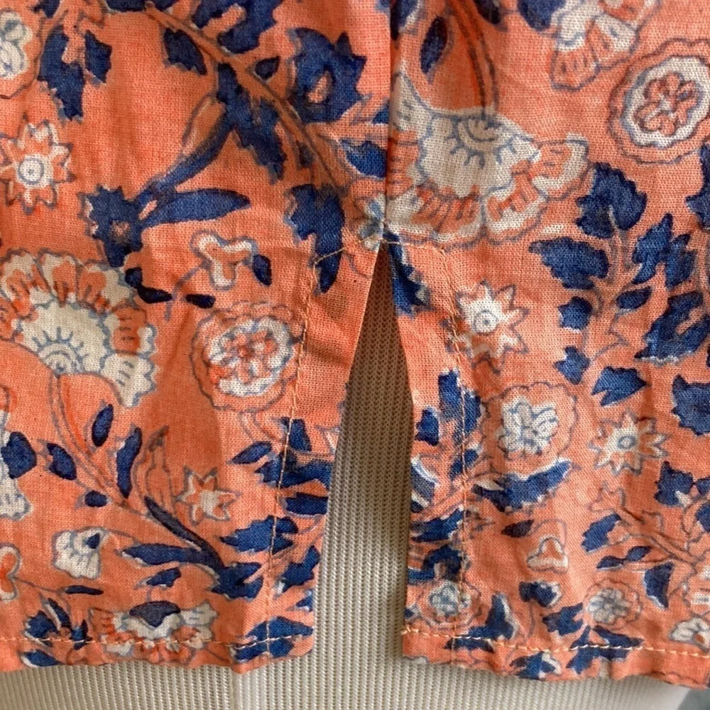 Cleobella Mariana Floral Positano Organic Cotton Blouse S Boho Romantic Feminine